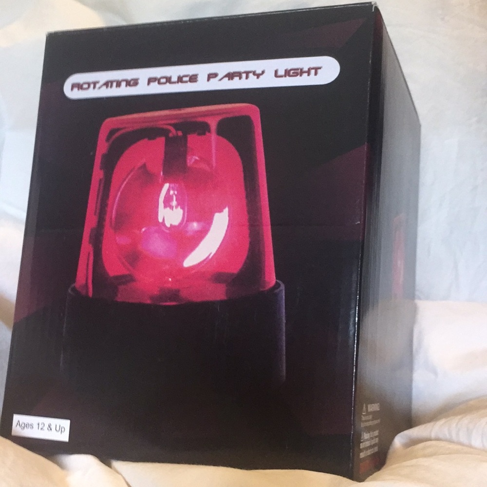 New! Police Party Light